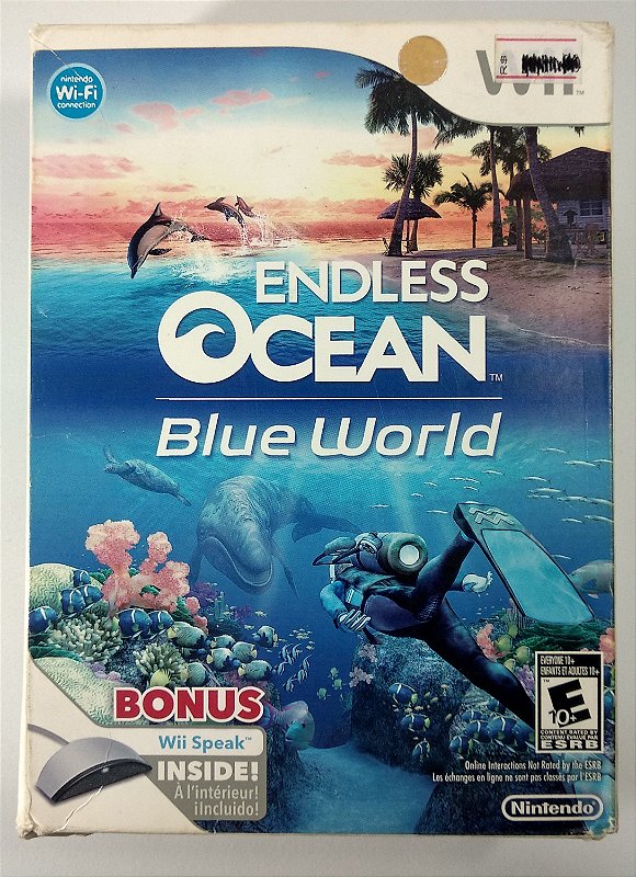 Endless Ocean Blue World Original (Lacrado) - Wii - Sebo dos Games