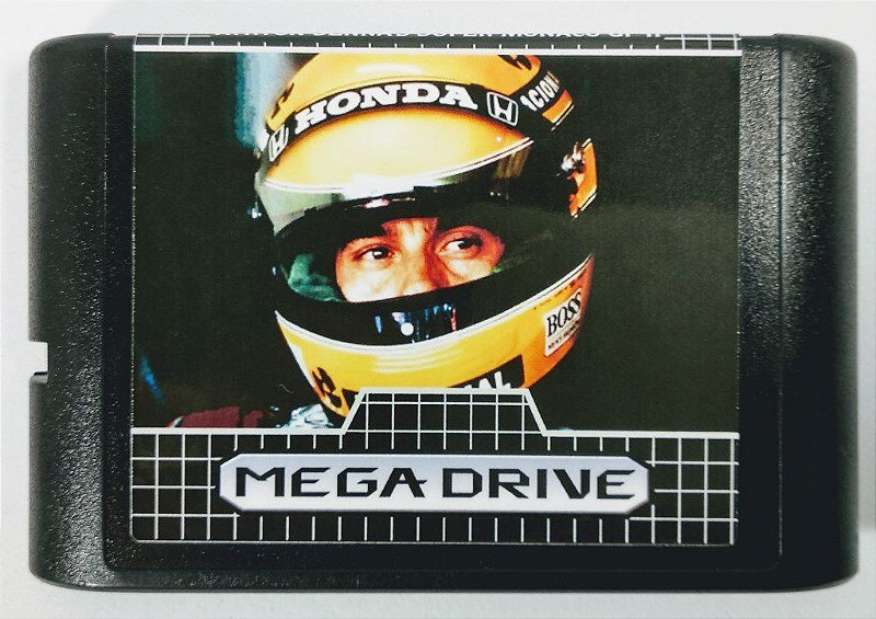 Jogo Ayrton Senna Monaco GP II - Mega Drive - Sebo dos Games - Games