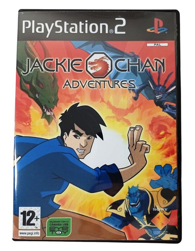 ＰＳ２ Jackie Chan Adventures - PS2 - Sebo dos Games - Games Antigos e