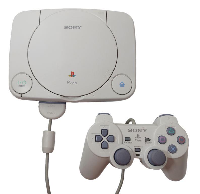 Console Playstation One - PS1 (1 controle original e 5 jogos