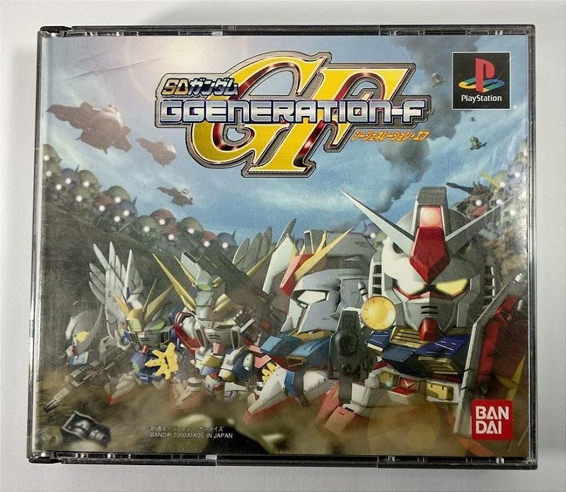 SD Gundam Ggeneration-0 Original [JAPONÊS] - PS1 ONE - Sebo dos Games