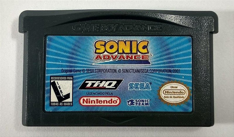 Jogo Sonic Advance 3 - GBA - Sebo dos Games - 10 anos!