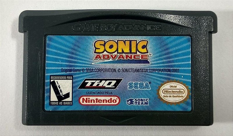 Jogo Sonic Advance 2 no Jogos 360