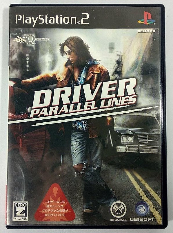 Driver Parallel Lines Original [JAPONÊS] - PS2 - Sebo dos Games - 9 anos!  Games Antigos e Usados, do Atari ao PS5
