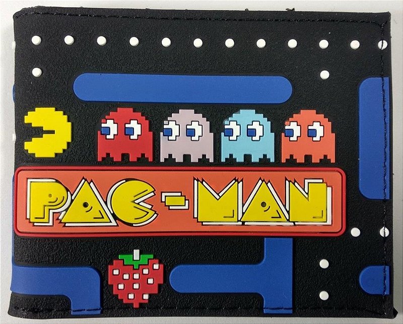 Carteira Personalizada PAC-MAN - Sebo dos Games - Games Antigos e ...