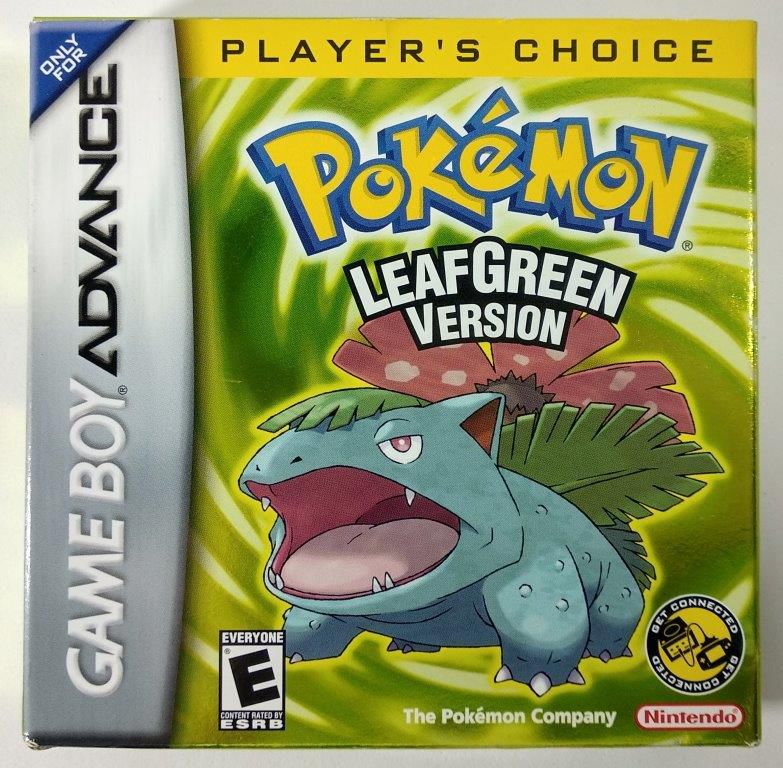 Pokemon Leafgreen version ORIGINAL - GBA - Sebo dos Games - Games
