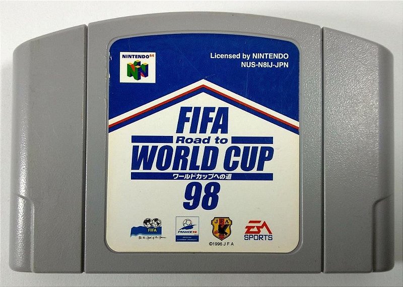 Fifa World Cup 98 Original [Japonês] - N64 - Sebo dos Games