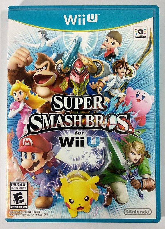 Super Smash Bros - Nintendo Wii U Usado - Mundo Joy Games - Venda, Compra e  Assistência em Games e Informática