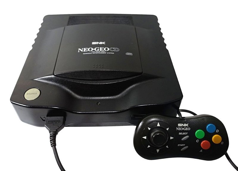 Console Neo Geo CD - SNK - Sebo dos Games - Games Antigos e Usados