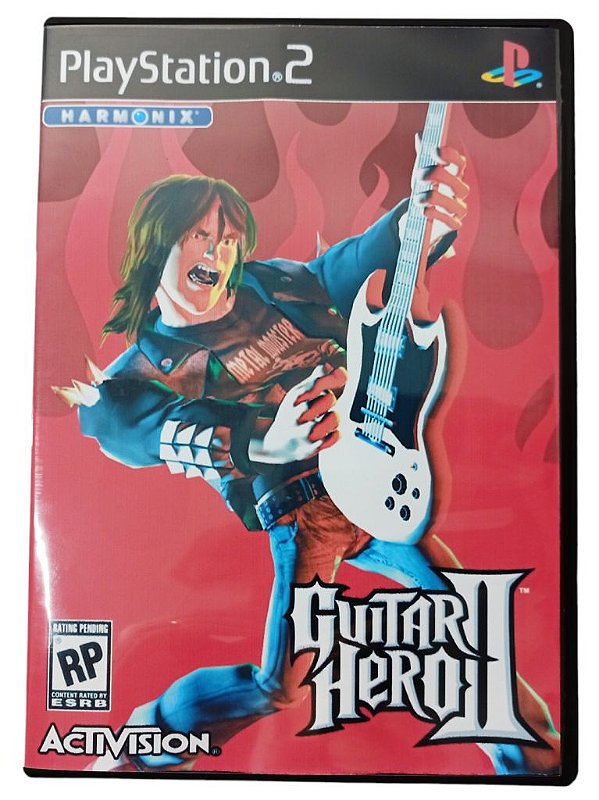 Guitar Hero II PS2 Sebo dos Games Games Antigos e Usados dos Atari ao PS