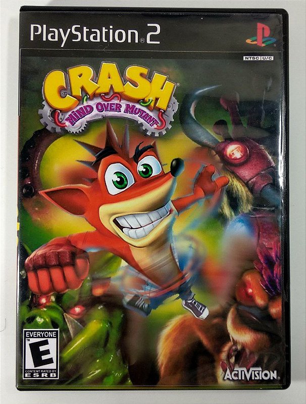 Crash Mind over Mutant - PS2 - Sebo dos Games - Games Antigos e