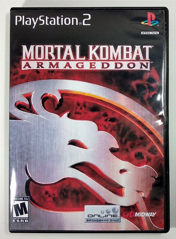 Mortal Kombat Armageddon [REPRO-PACTH] - PS2 - Sebo dos Games - Games