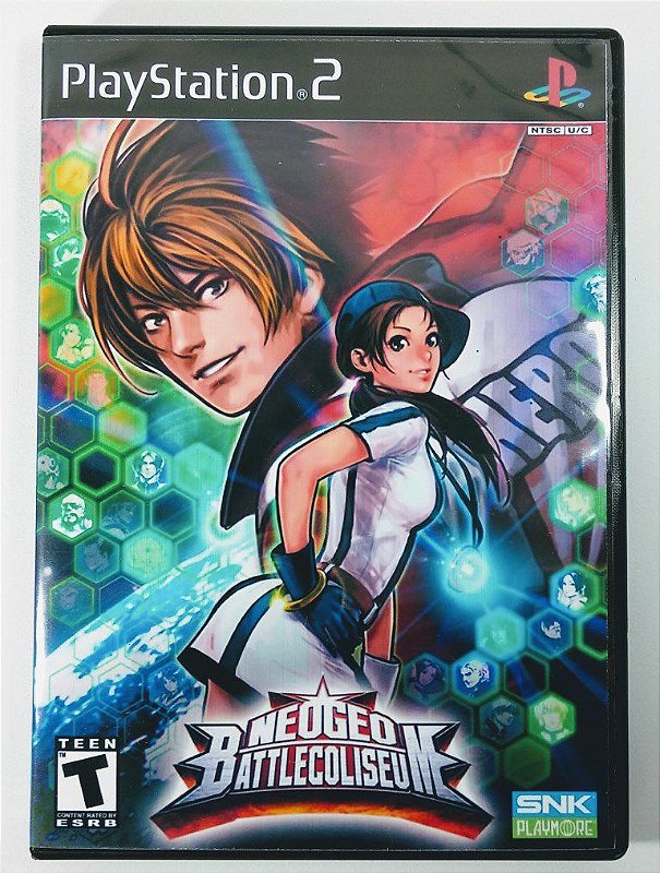 Neogeo Battle Coliseum [REPRO-PACTH] - PS2 - Sebo dos Games