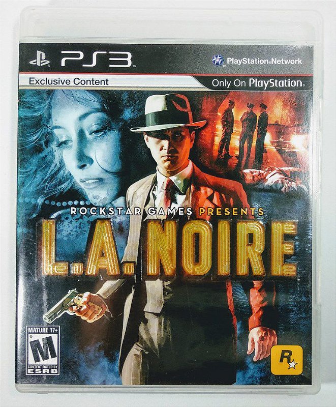 Jogo L.A Noire - PS3 - Sebo dos Games - Games Antigos e Usados dos