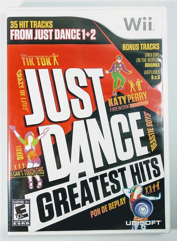 Just Dance Greatest Hits - Wii - Sebo dos Games - Games Antigos e