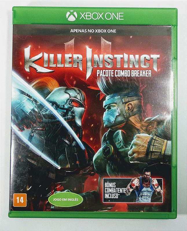 Jogo Killer Instinct Xbox One Xone Luta Game Frete Grátis!