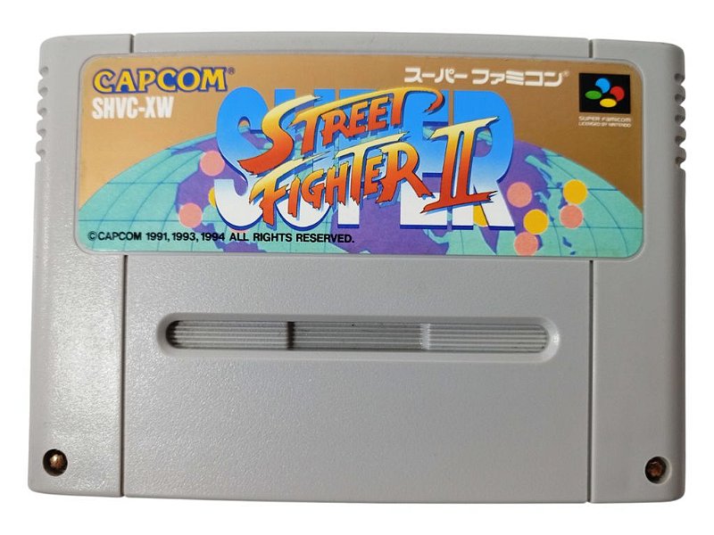 Jogo Super Street Fighter 2 - Super Famicom - Sebo dos Games