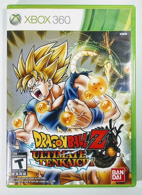 Jogo Dragon Ball Z Ultimate Tenkaichi Xbox 360 Sebo