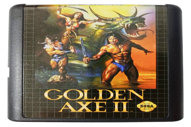 Jogo Golden Axe II - Mega Drive - Sebo dos Games - Games Antigos e