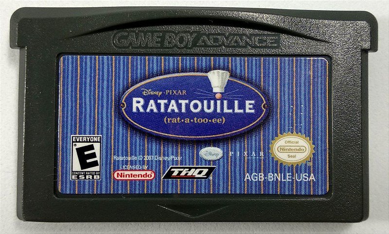 Jogo Ratatouille Original - GBA - Sebo dos Games - Games Antigos e