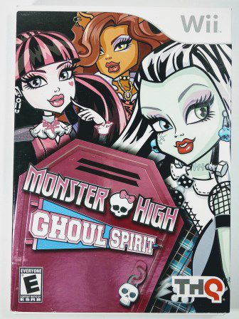 Jogo Monster High Ghoul Spirit - Wii - Sebo dos Games - Games Antigos e ...