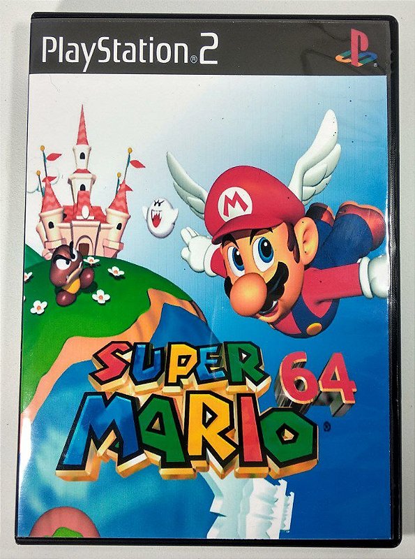 Super Mario 64 [REPRO-PACTH] - PS2 - Sebo dos Games - 10 anos!
