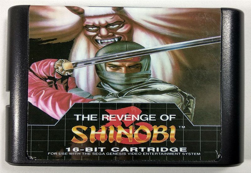 Jogo The Revenge of Shinobi - Mega Drive - Sebo dos Games - Games