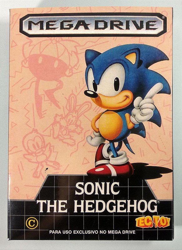 Mega Drive com 1311 Jogos - Edição especial com boneco Sonic em Promoção na  Americanas