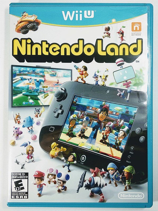 Wii U + ソフト Jogo Nintendo Land Original - Wii U - Sebo dos Games - Games