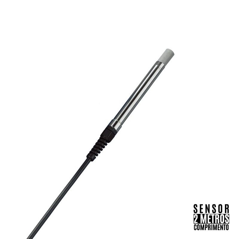 Sensor de Umidade e Temperatura 2 Metros S.TC1.2 - Impac Loja Virtual ...
