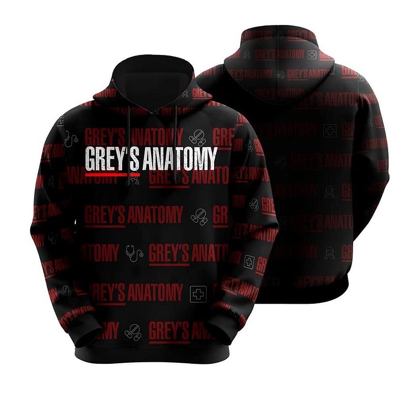 Blusa grey's on sale anatomy moletom