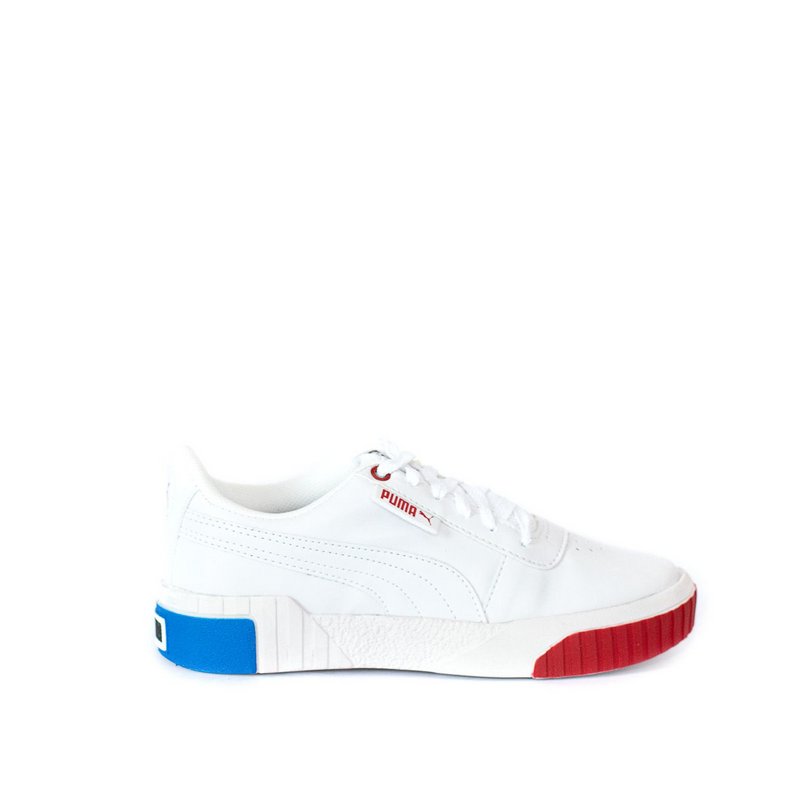 tenis puma azul e branco