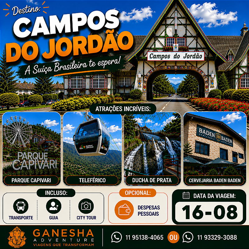 ZZZH6 - Day Use 16/Ago - Campos do Jordão - SP