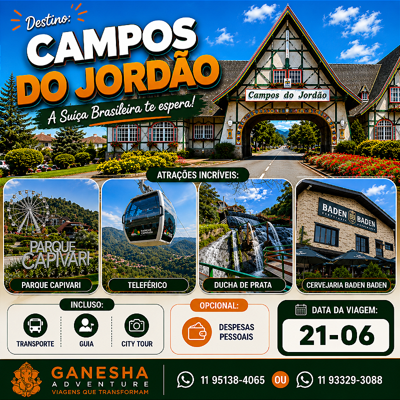 ZZZF7 - Day Use 21/Jun - Campos do Jordão - SP
