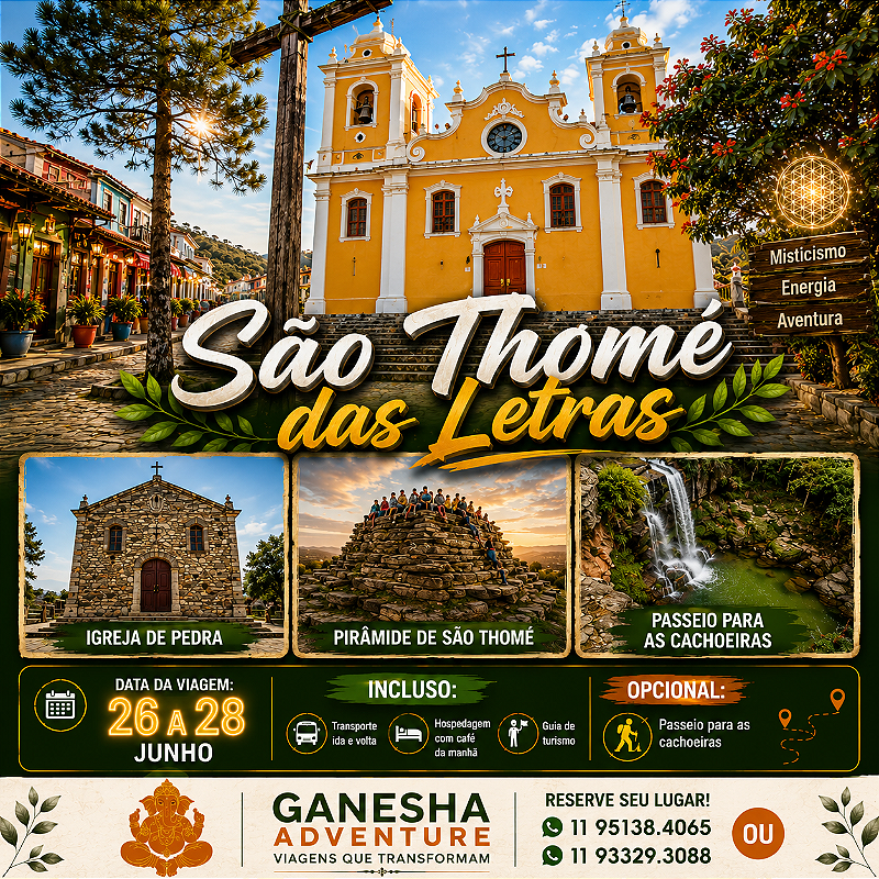 ZZZF8 - Final de semana 26 a 28/Jun - São Thomé das Letras - MG