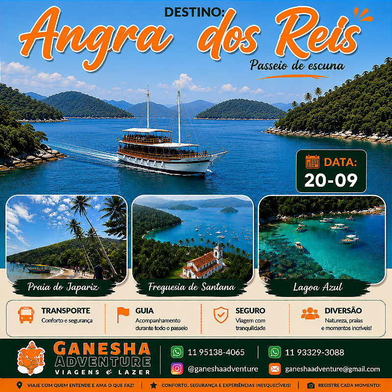 ZZZI7 - Day Use 20/Set - Angra dos Reis - RJ