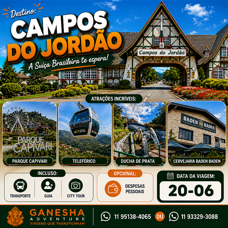 ZZZF7 - Day Use 20/Jun - Campos do Jordão - SP