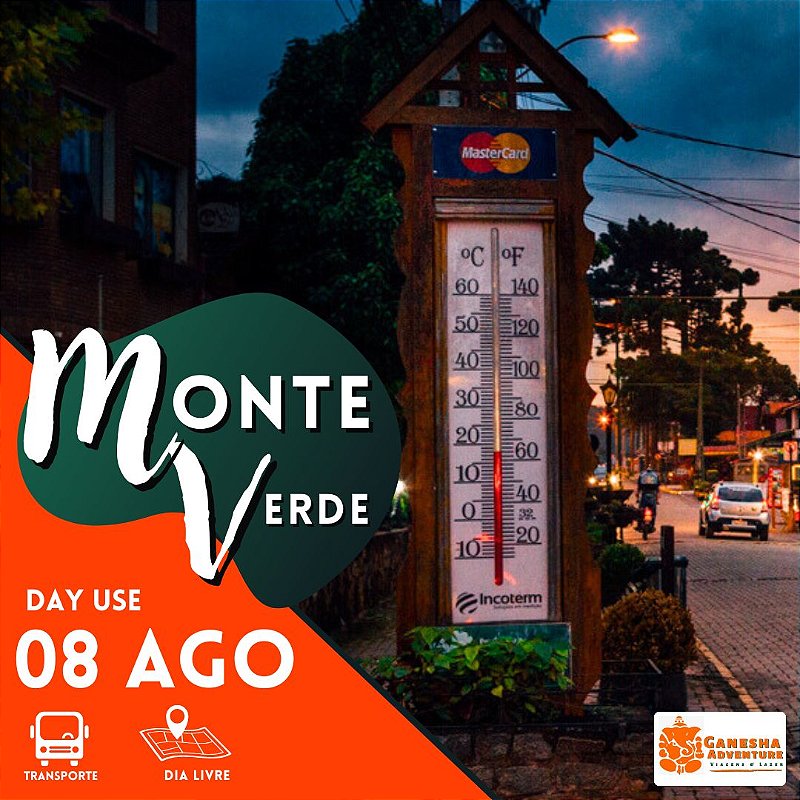 ZZZH2 - Day Use 08/Ago - Monte Verde - MG