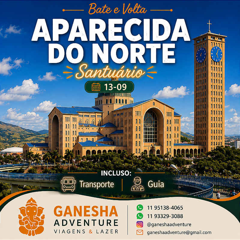 ZZZI5 - Day Use 13/Set - Aparecida do Norte - São Paulo