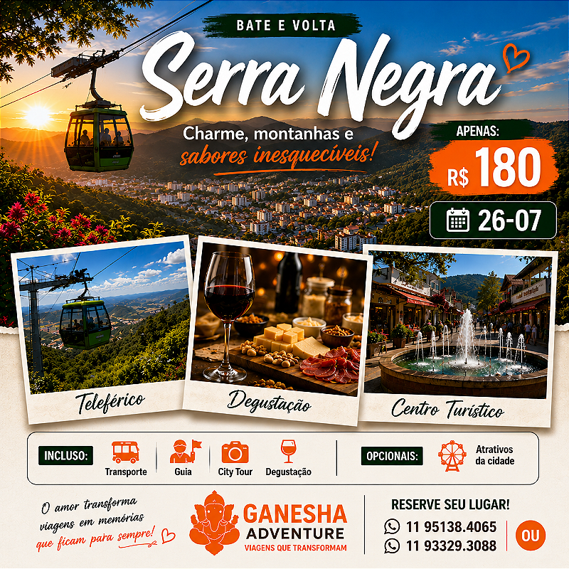 ZZZG8 - Day Use 26/Jul - Serra Negra