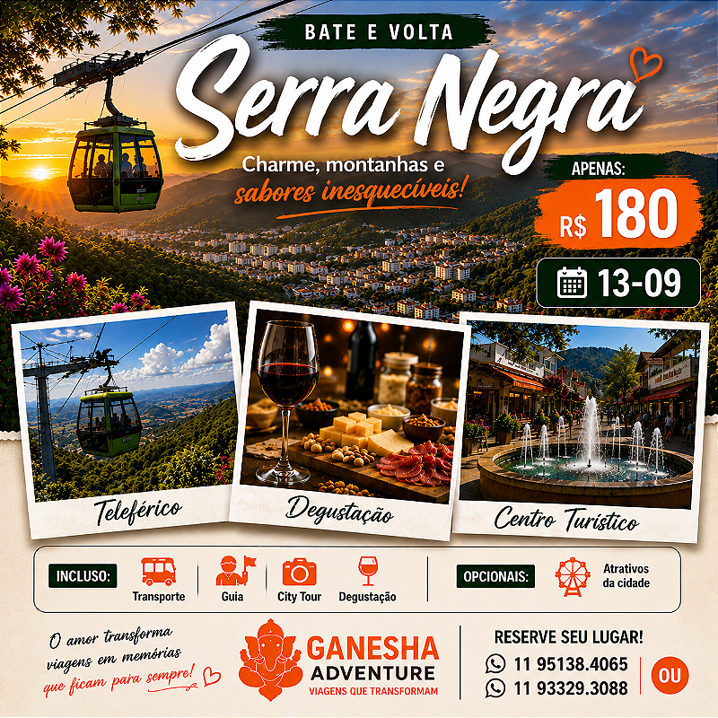 ZZZI5 - Day Use 13/Set - Serra Negra