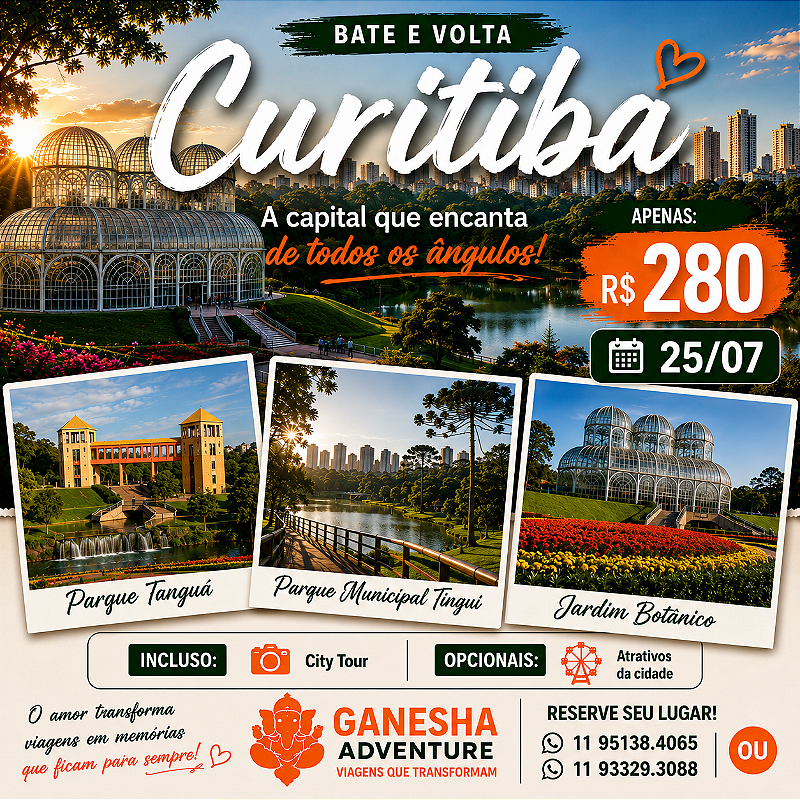 ZZZG8 - Day Use 25/Jul - Curitiba - PR