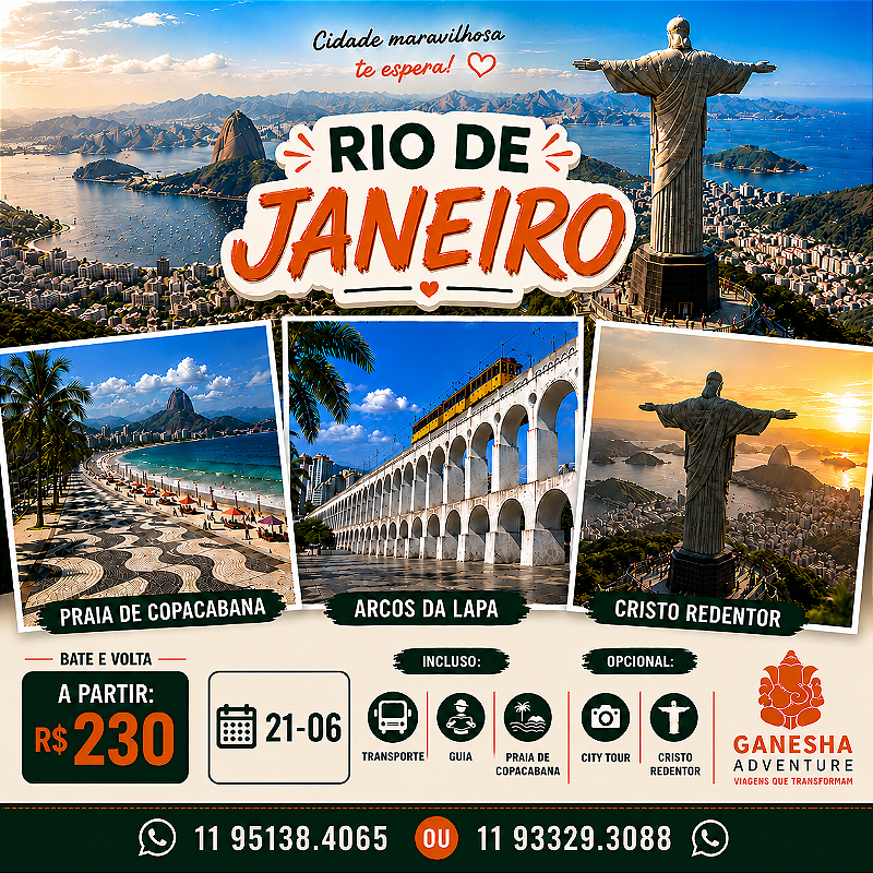 ZZZF7 - Day Use 21/Jun - Rio de Janeiro - RJ