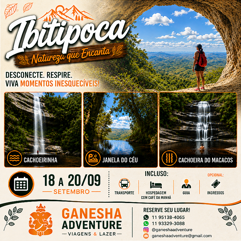 ZZZI6 - Final de semana 18 a 20/Set - Ibitipoca - MG