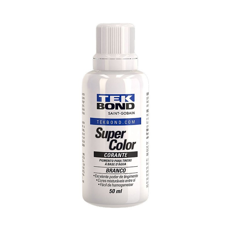 Corante Líquido 50ML Branco Tekbond 391890 - Guemat | Ferramentas, Lar ...