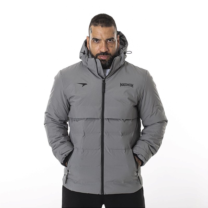 Jaqueta Alaska Cinza Masculina | Conforto e Proteção no Frio
