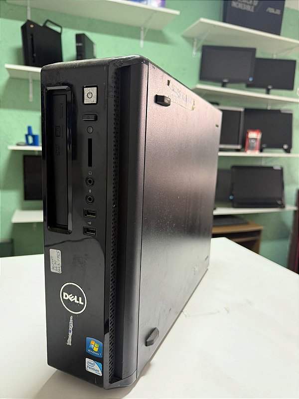 Desk. Dell Vostro 260S Slim - Proce. I3 2°G. - Memória 04 - SSD