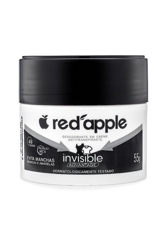 Desodorante Antitranspirante em Creme Invisible