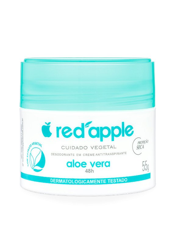 Desodorante Antitranspirante em Creme Aloe Vera