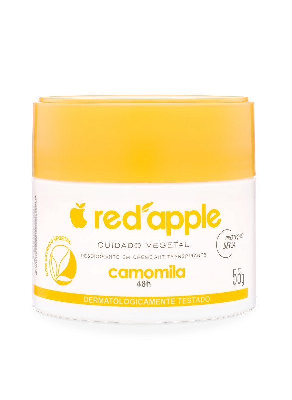 Desodorante Antitranspirante em Creme Camomila